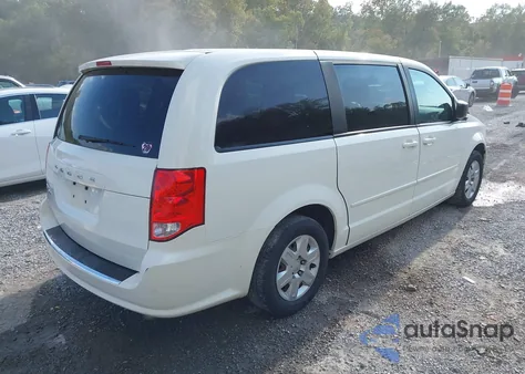 2012 Dodge Grand Caravan Se/Avp из США, поврежденный, VIN 2C4RDGBG2CR360329